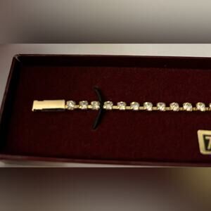 Brand new in the box, Cubic zirconia bracelet $79.95 retail!